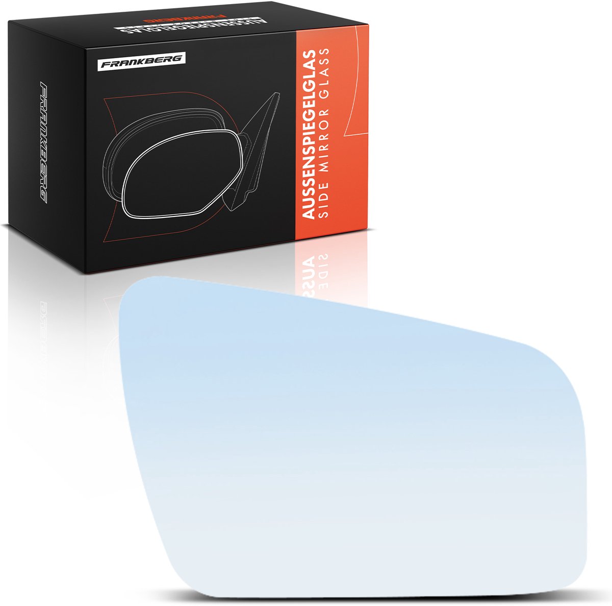 Frankberg 1x Buitenspiegelglas rechts voor Opel Zafira/Zafira Family B