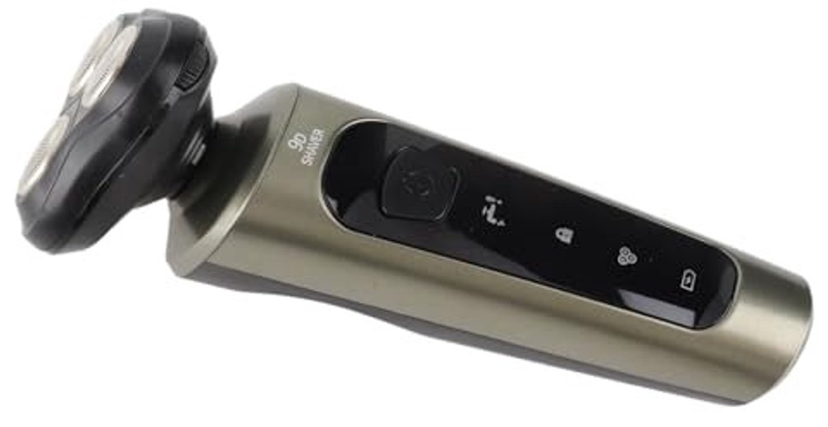 aladdien - Elektrisch scheerapparaat - Baardtrimmer - 4-in-1 - Dark Night Green - Neustrimmer - Waterdicht - Geschikt voor mannen - Oplaadbaar