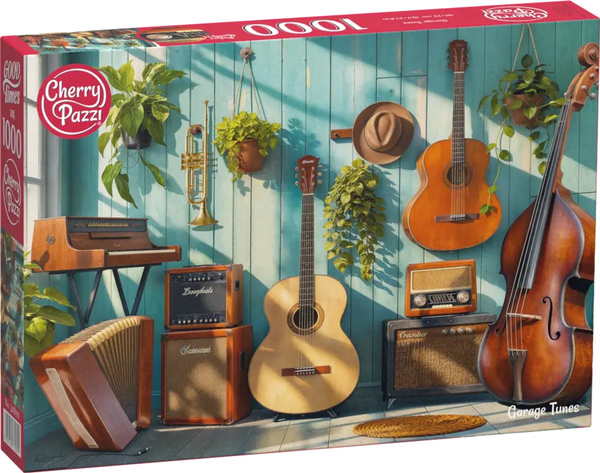 Garage Tunes Puzzel 1000 Stukjes