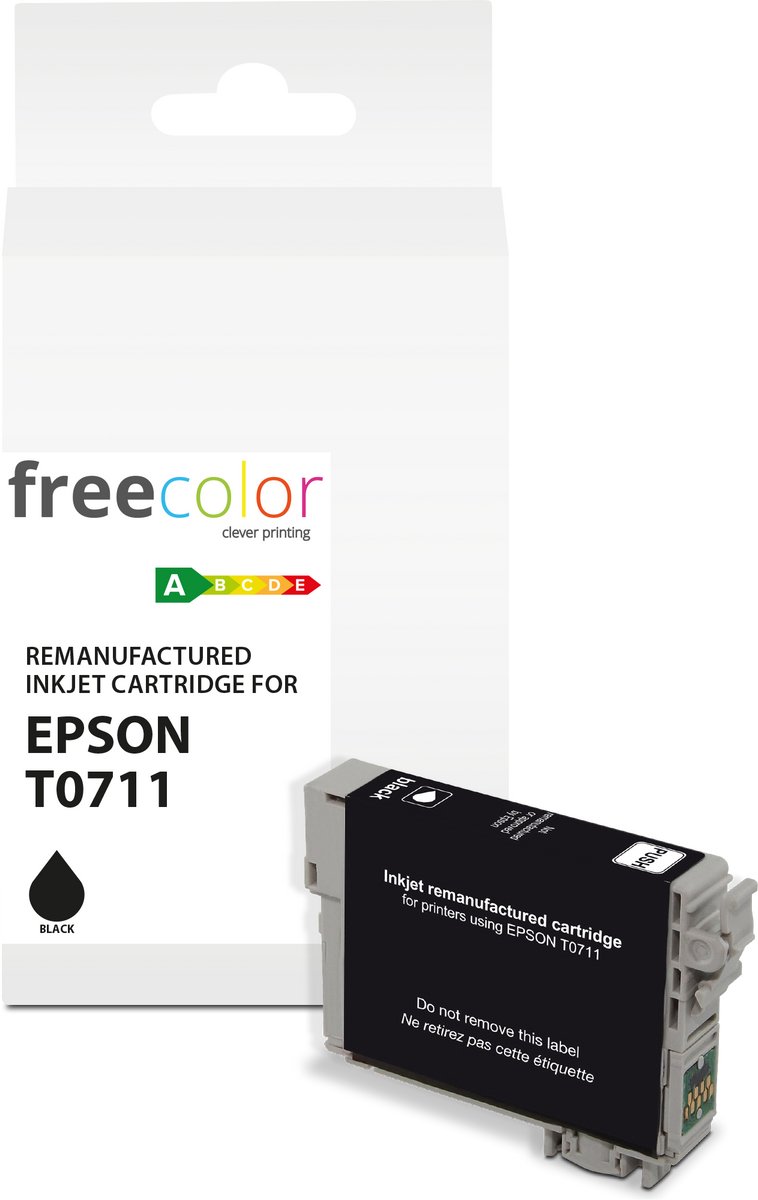 EPSON T071-T089 - FREECOLOR - Black 9ml