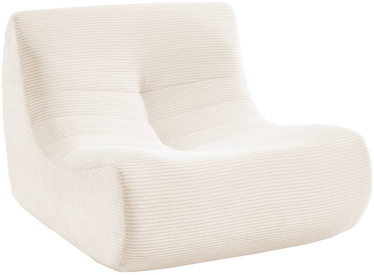 sweeek - Ribfluwele fauteuil 1 zitplaats - meerdere kleuren - sokol