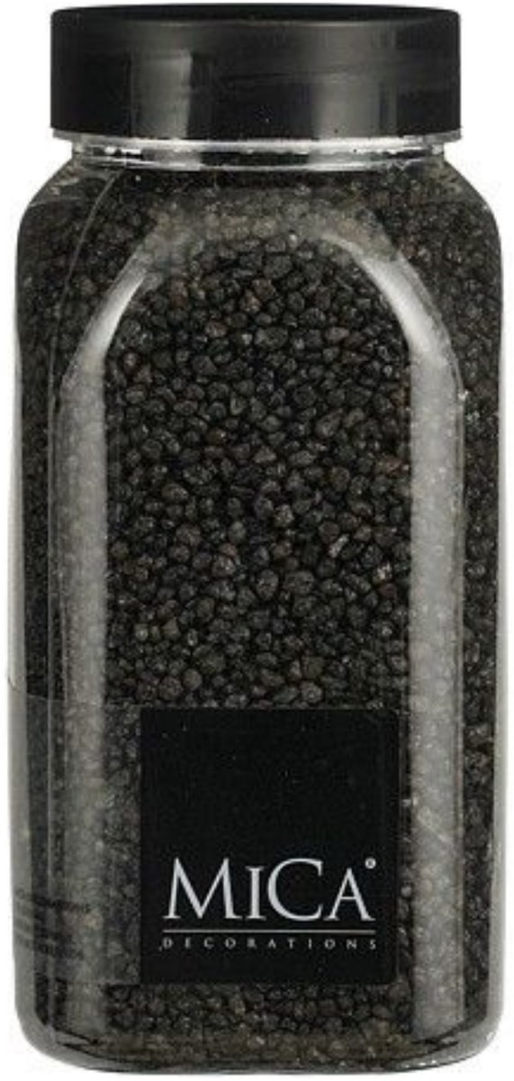 Antraciet Decoratie Granulaat 650ml - Mica Decorations