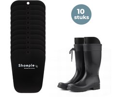 Shoeple Laarzenspanners (10 Stuks) - Laarzenhouder Paardrijlaarzen Dameslaars - 35 x 28 cm - Zwart