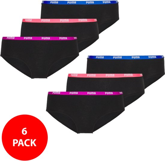Puma Hipsters 6 Pack