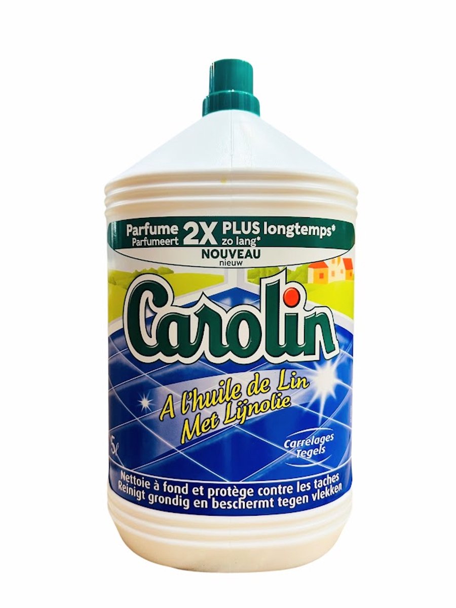 Carolin - Vloerreiniger - Lijnolie - 5L