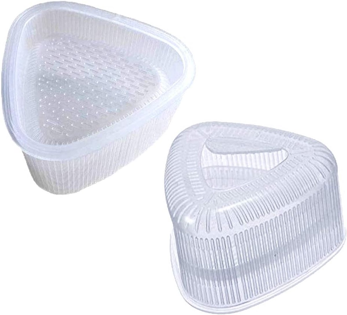 Driehoekige sushivorm, doe-het-zelf hulpmiddel, wit, 2 stuks