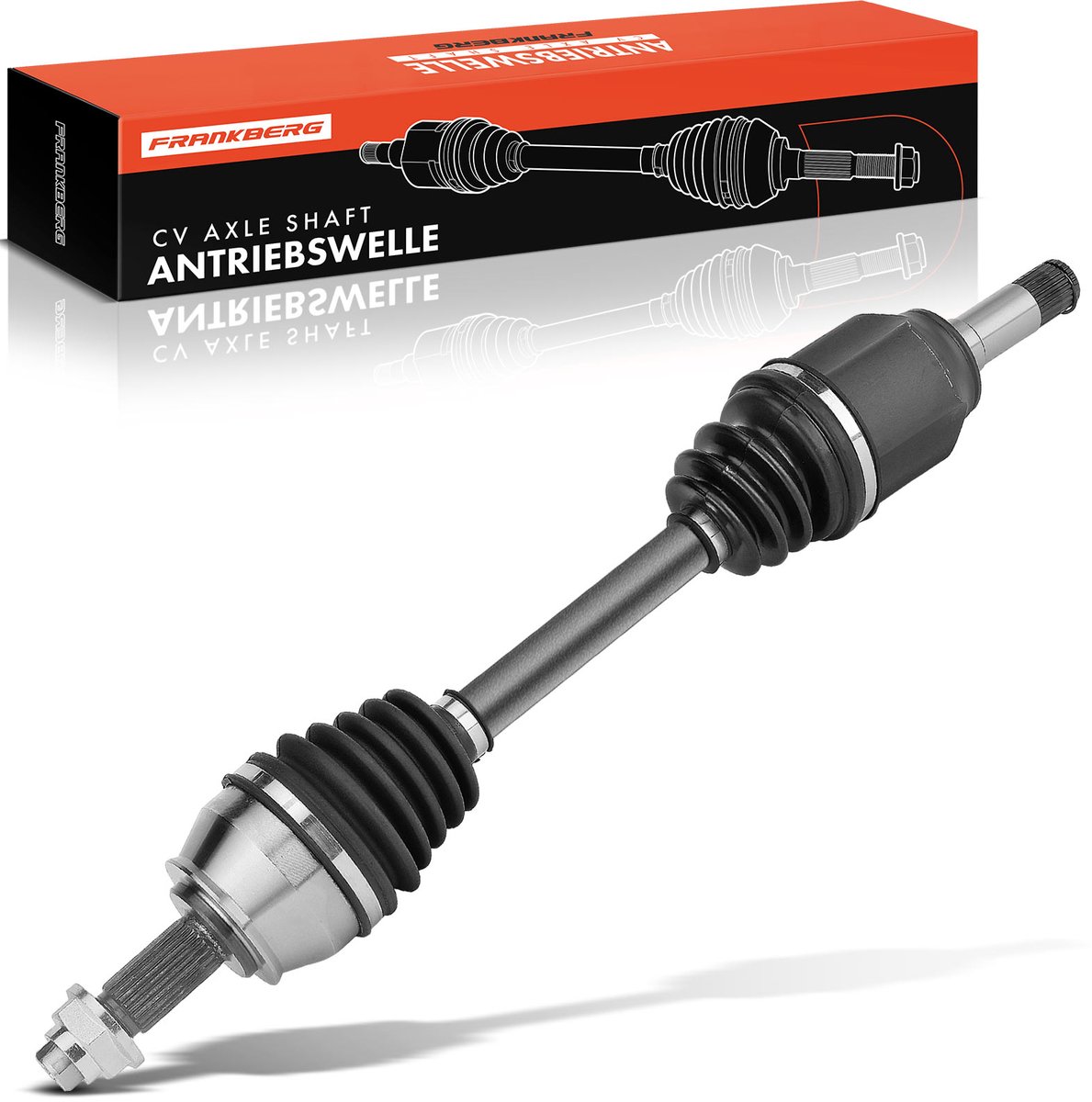 Frankberg 1x aandrijfas vooras links voor Fiat Doblo 263 12L 2010-2019
