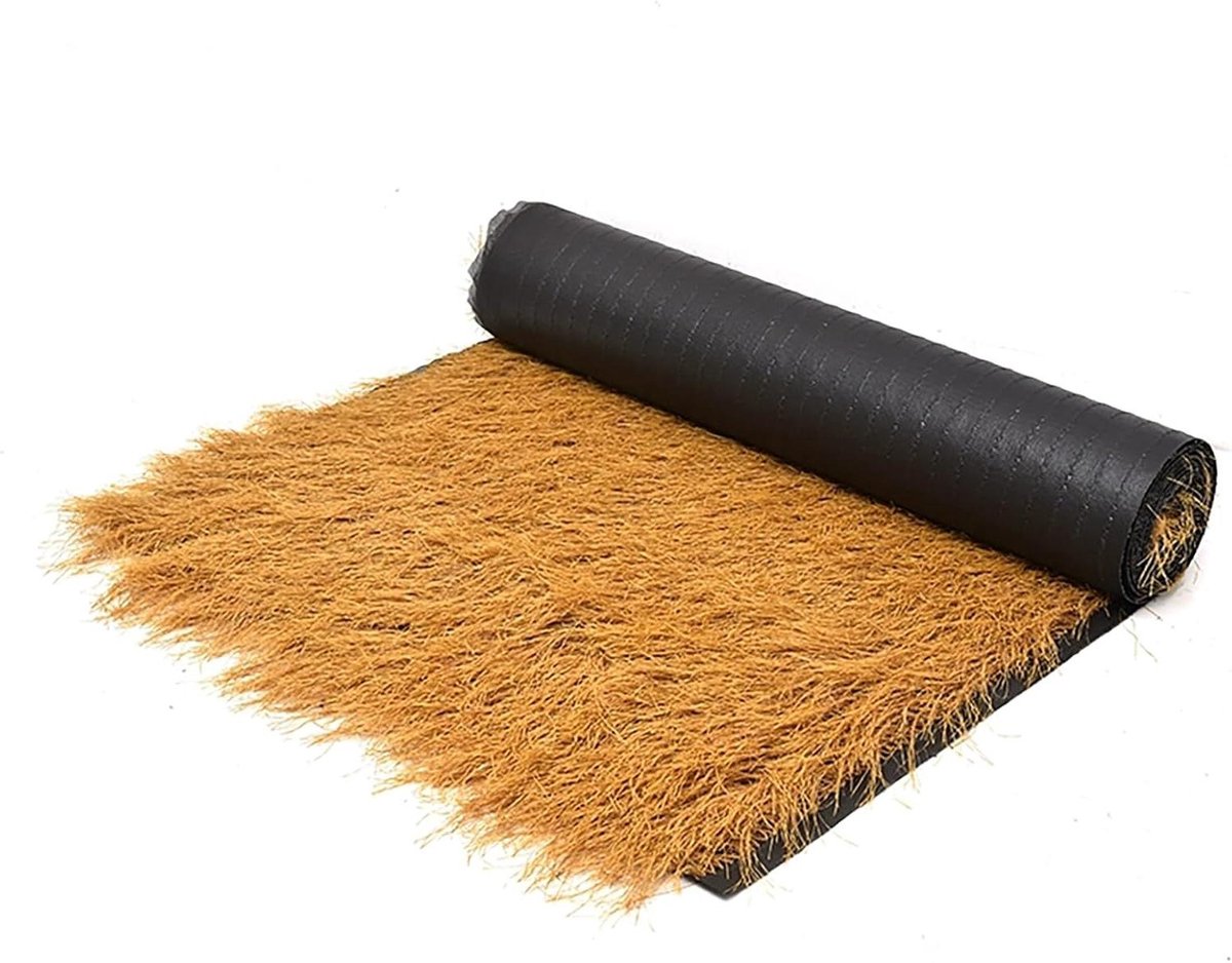 Plastic Wicker Dakbedekking - Synthetisch Riet Dak - Tropische Sfeer Creëren - Verbeterde Dikte Sterkte - 10 x 1 meter