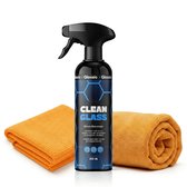 Glossio Combideal Ramen en Glas – Complete 3-delige Set voor een Kristalhelder en Streeploos Resultaat