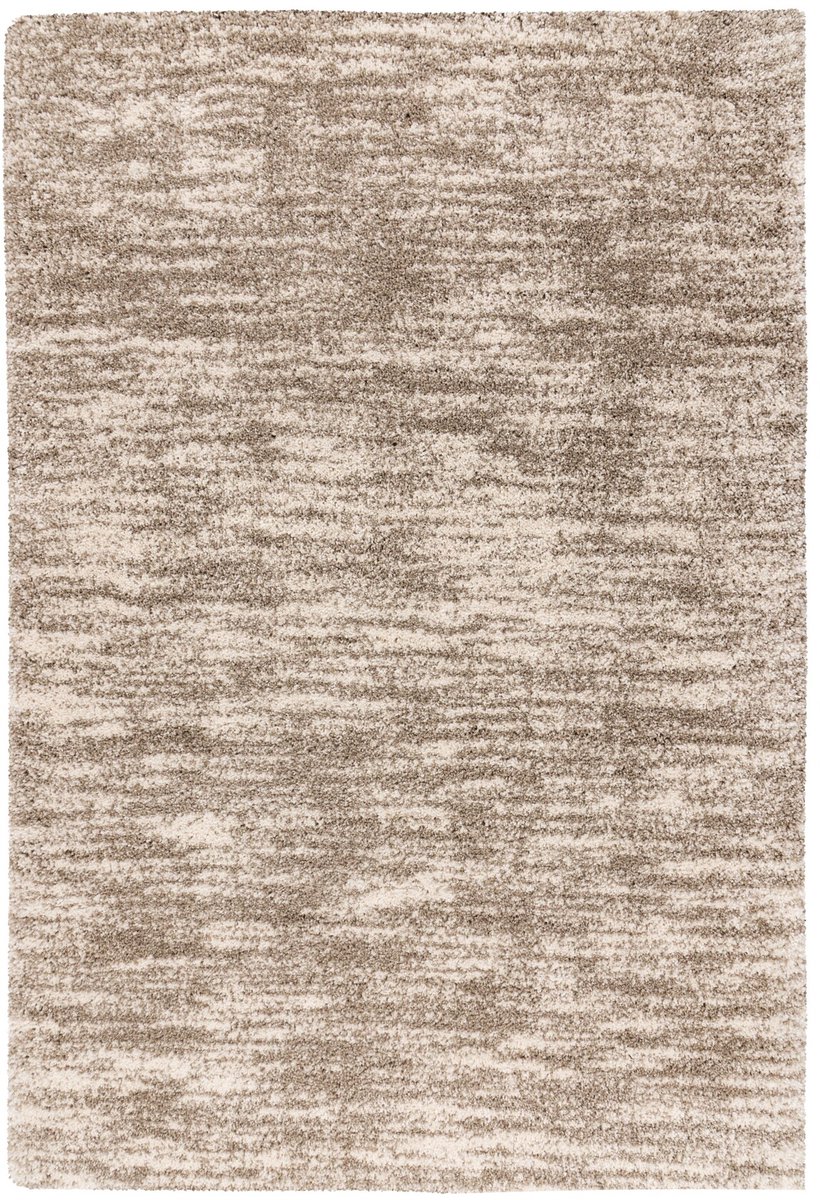 Muratap Mirage Shaggy Hoogpolig Vloerkleed Beige/Crème- 120x170 CM