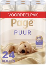 Page Puur toiletpapier - 24 rollen - extra duurzaam wc papier - voordeelverpakking