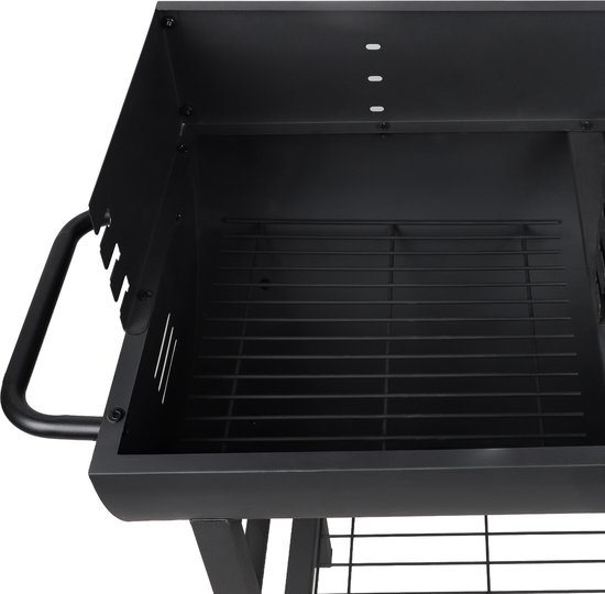 "ELITE" BARBECUE MET METALEN REK - 89 × 47 × H89 CM van Merkloos — afbeelding 5