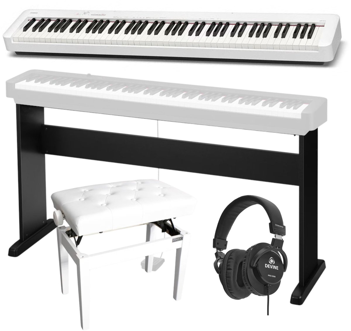 Casio CDP-S110 Piano starterset Deluxe
