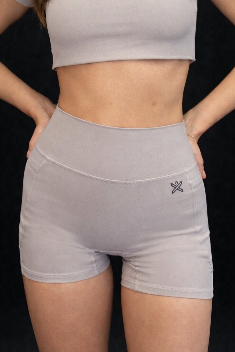 MaxOut - Sportkleding - Sport short dames - Grijs - Maat S