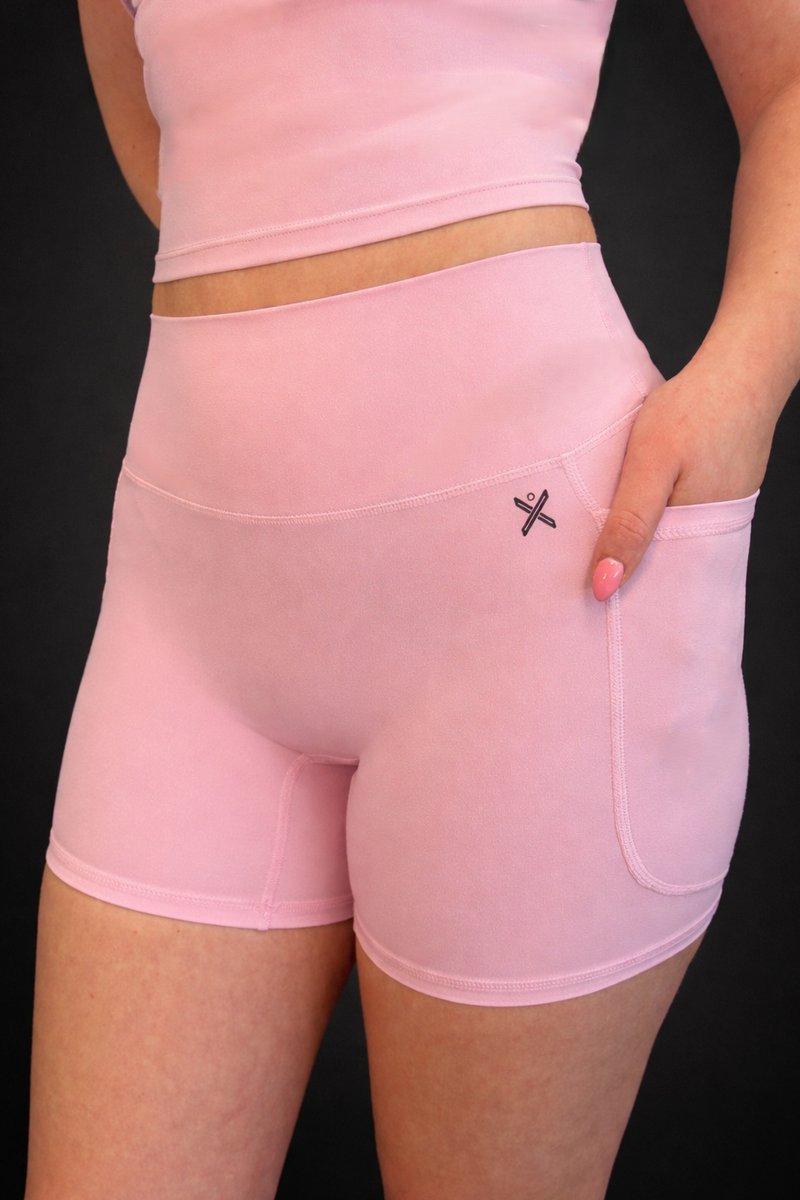 MaxOut - Sportkleding - Sport short dames - Roze - Maat S