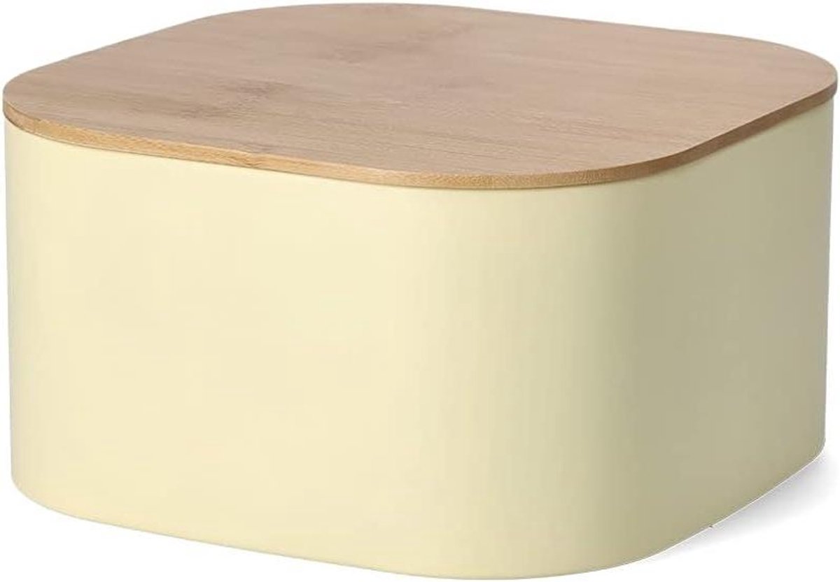 Broodtrommel met deksel - Brood opberger - Brood vers houden - Vierkante vorm - 265 x 265 x 145 cm