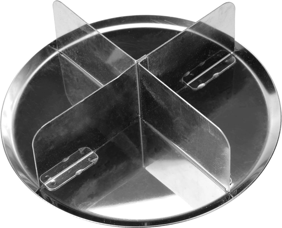 Brood Stempel - Deeg Embosser - Brood Decoreren - Kruis Patroon - 3 Inch Breed - Roestvrij Staal