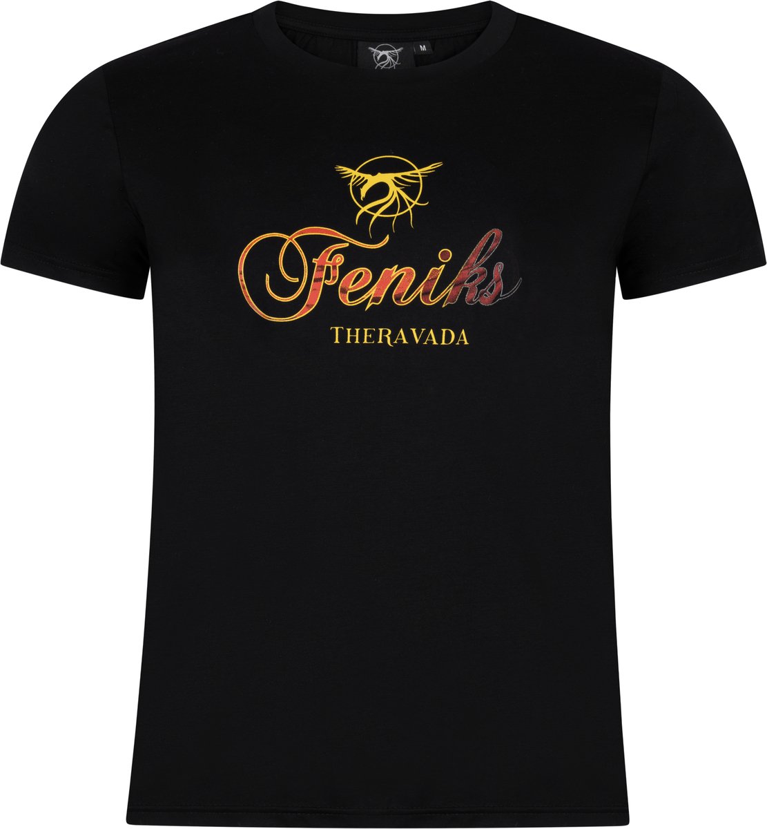 Feniks sportswear - Fitness - T-shirt - Dames - Theravada Black- Sport - XL