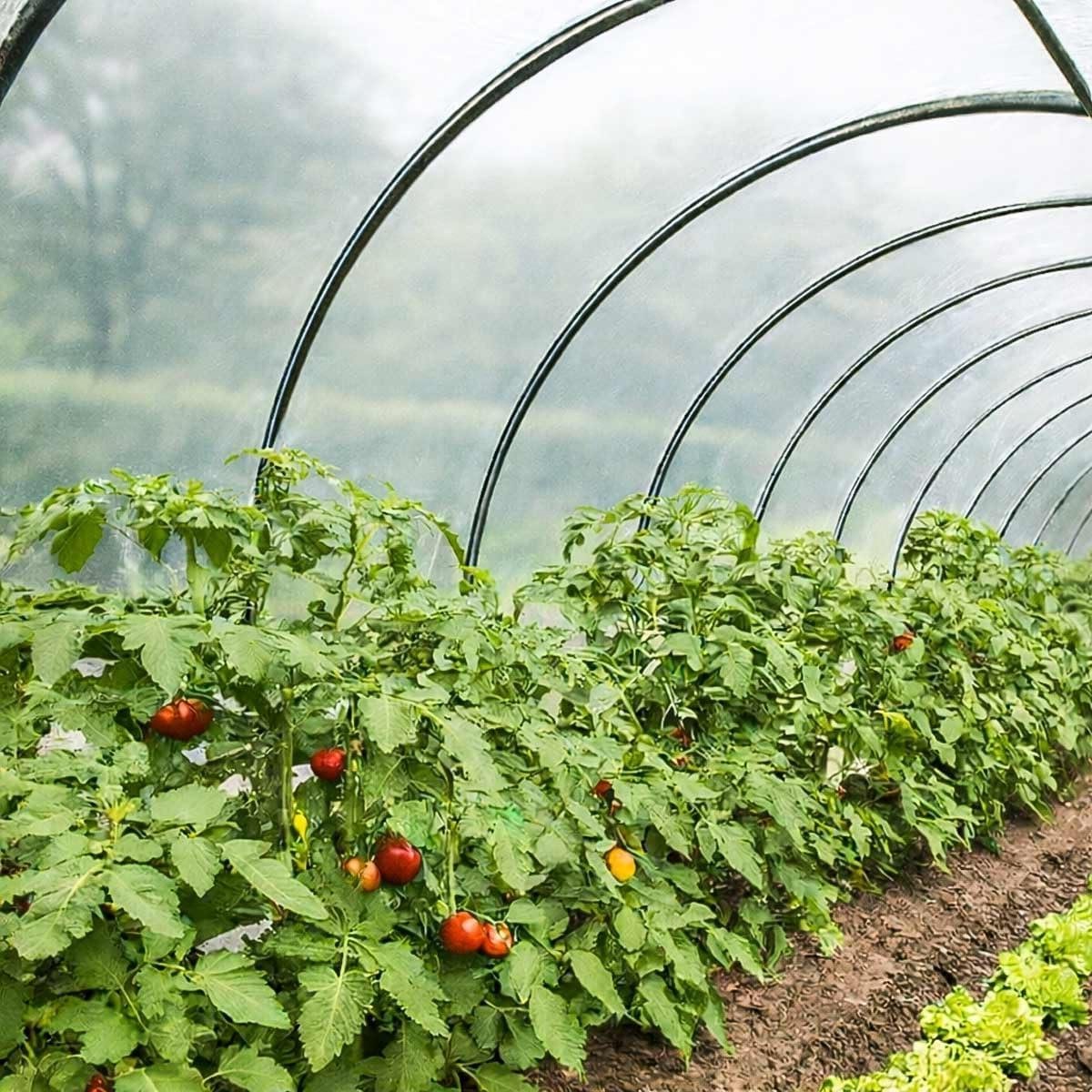 Broeikasfolie - Plastic folie - Planten beschermen - UV-bestendig - 3 x 8 meter - Transparant