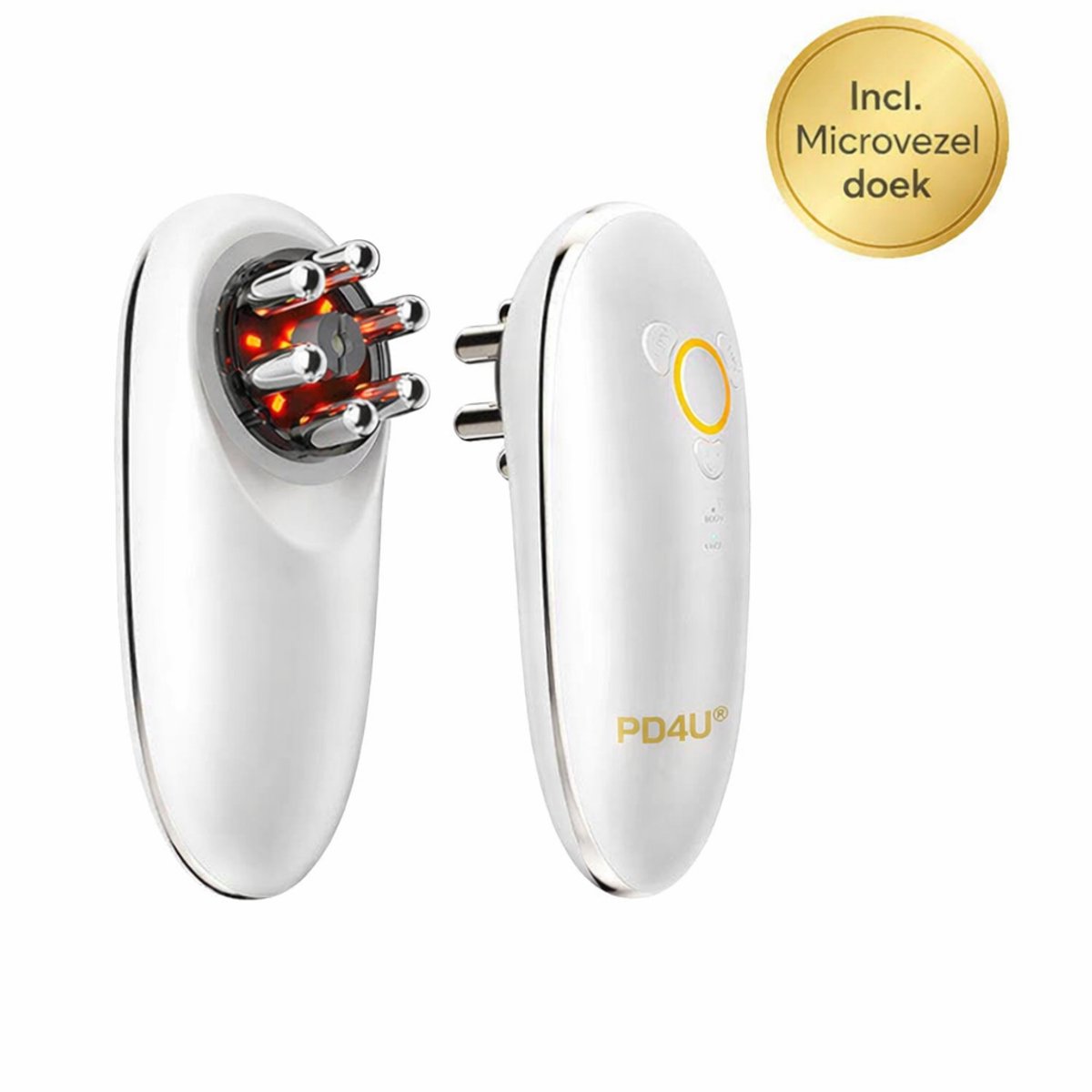 Cellulites Apparaat - Anti Cellulitis Apparaat - Cupping Apparaat - Body Sculpting Apparaat - Cellulite Massage voor Buik, Benen, Armen, Nek, Hoofd, Schouders en Billen - Nekmassage apparaat - Warmtefunctie - Incl. Microvezeldoek