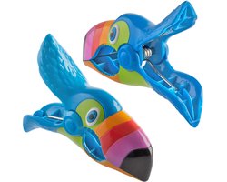 O2COOL - Boca Clips® Extra Stevige Handdoekclips - Toekan