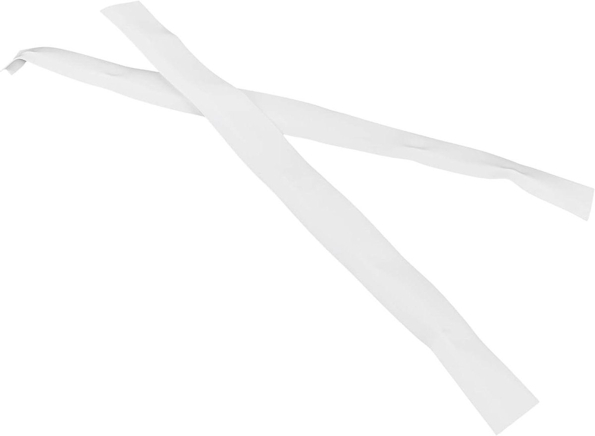Fornuis Covers - Aanrecht Vullers - Voorkom Vuil - Flexibel Siliconen - 63.5cm - Wit