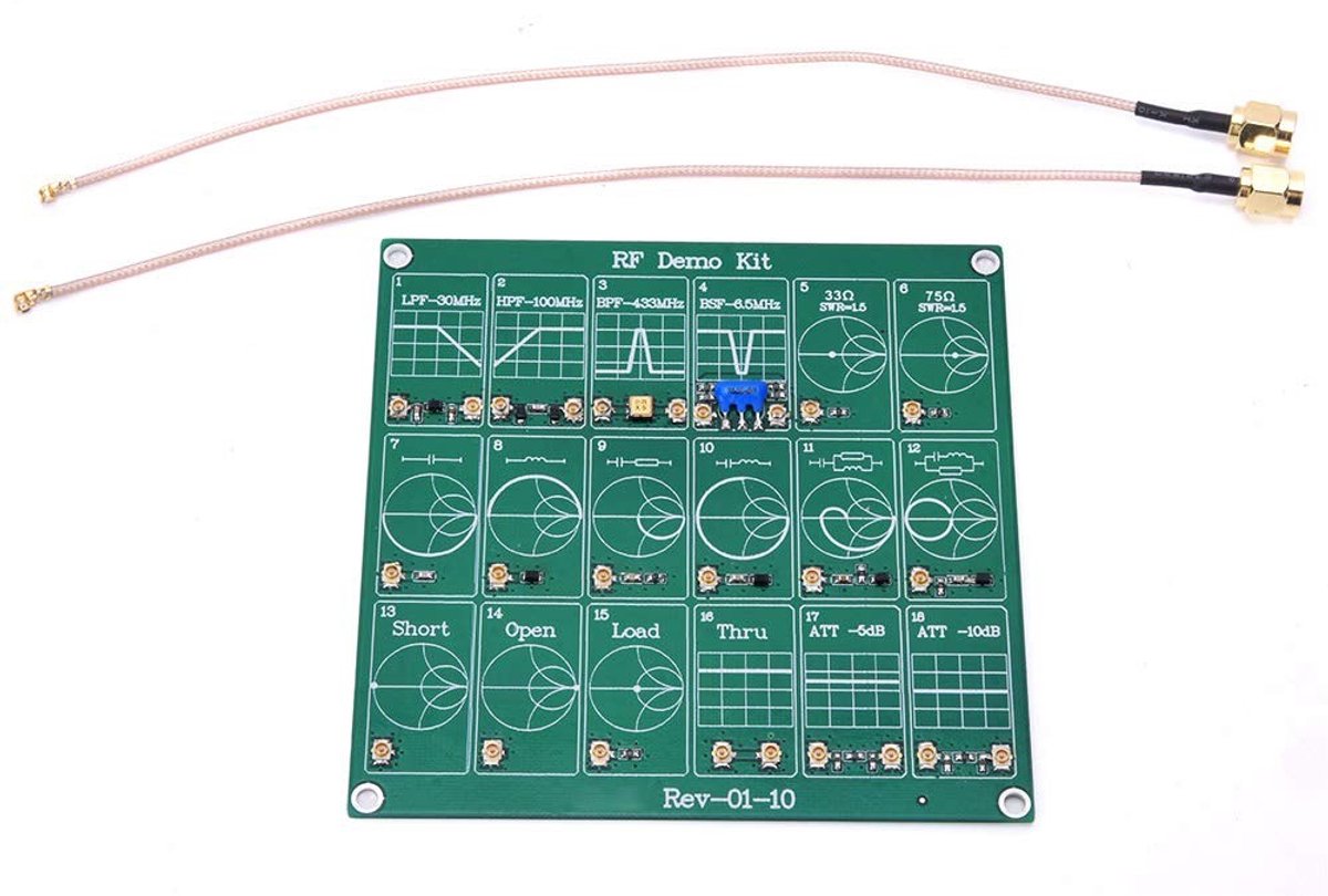 Store_7 - RF-testkaart - RF-demokit - Lichtgewicht en draagbaar - 18 functionele modules - Voor antenne-analyse - Geschikt voor radiotechnologie