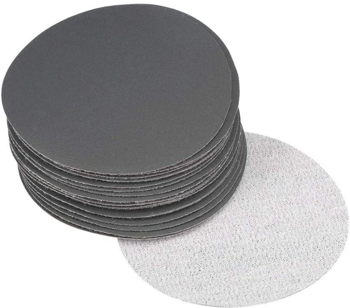 ONF3 - Schuurpapier - Siliciumcarbide - Nat en droog gebruik - 3 inch - Schuurschijven - 20 stuks - Geschikt voor hout en metaal