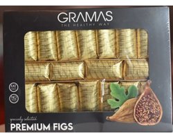 Gramas Premium Figs 300g – Gedroogde Vijgen van Hoge Kwaliteit – Natuurlijk & Zonder Toevoegingen-individueel mini verpakt