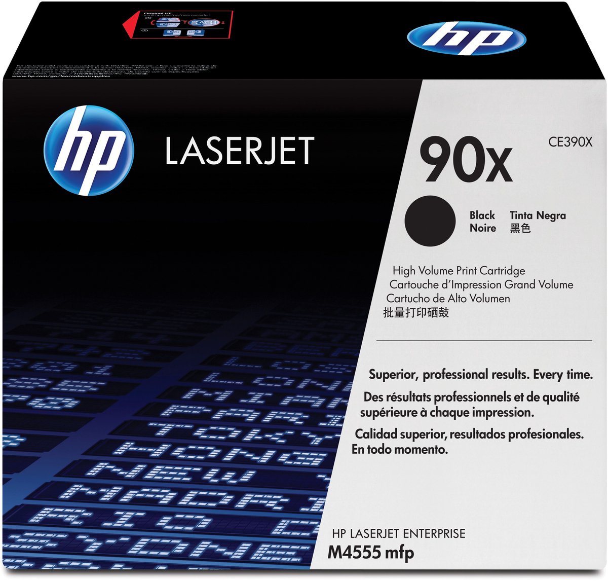 Hp 90X originele high-capacity zwarte LaserJet tonercartridge