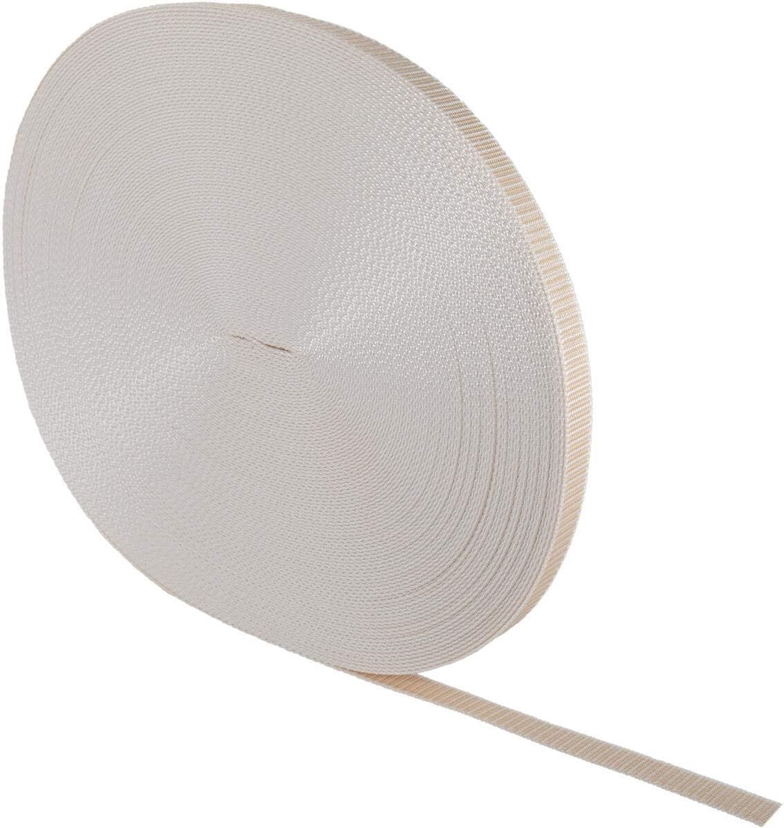 Schellenberg 11430 Rolluikband 18 mm x 50 m Rolluikband, geweven, rolluiktape, beige