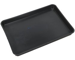 RONN® Lekbak Wasmachine - Lekbak - Anti Trillingsmat Wasmachine - Lekbak Wasmachine 60x60 - Lekbak Wasmachine Universeel - Zwart - 39cm x 57cm x 5cm