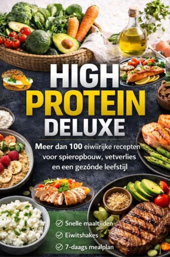 High Protein Deluxe – Meer dan 100 eiwitrijke recepten voo ... - cover