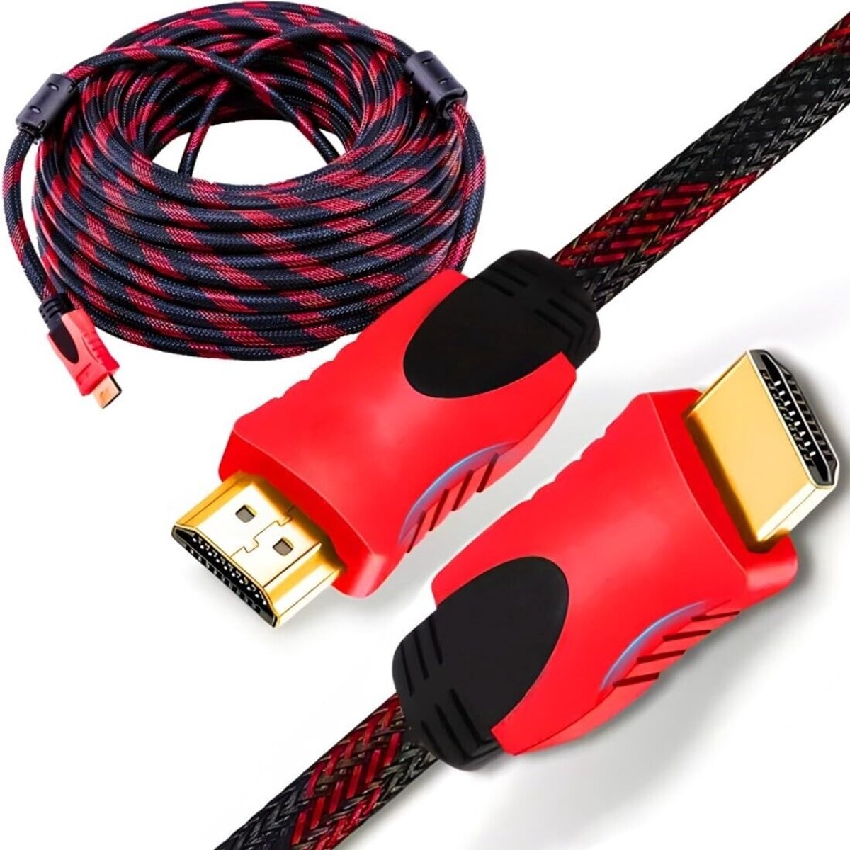 Dailygoods - Dailygoody - HDMI Kabel 4K 1.35m - High Speed, Gold Plated, Compatibel met TV, Laptop en Projector