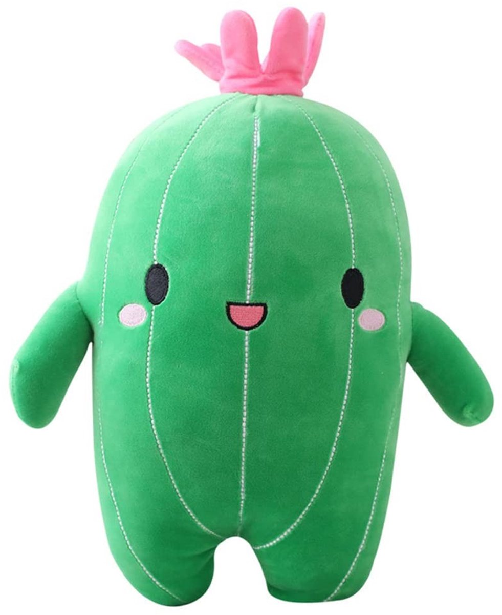 Dailygoods - Dailygoody - Pluche cactus - Schattig en zacht - Maat S - Creatieve decoratie - Verjaardagscadeau voor kinderen - Knuffelvriendje voor meisjes en jongens