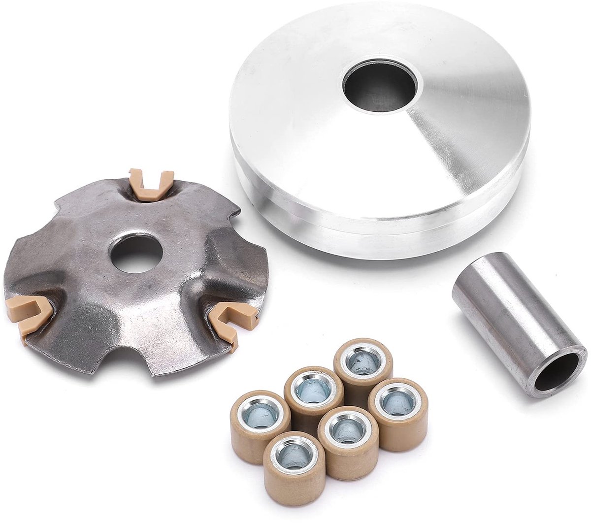 Dailygoods - Variator Aandrijfwielrol Anti-Corrosie voor Scooter