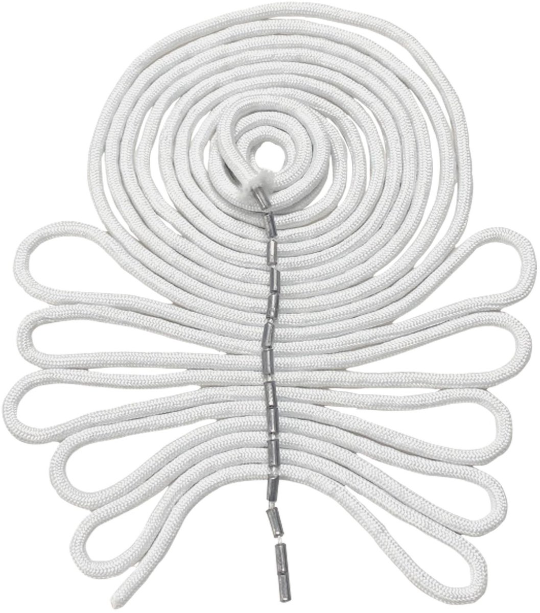 Dailygoods - Dailygoody - Loodband Gordijnen - Zwaar en Duurzaam - Wit - Perfecte Vouwen voor Gordijnen - Geschikt voor Binnen - 300 Centimeter