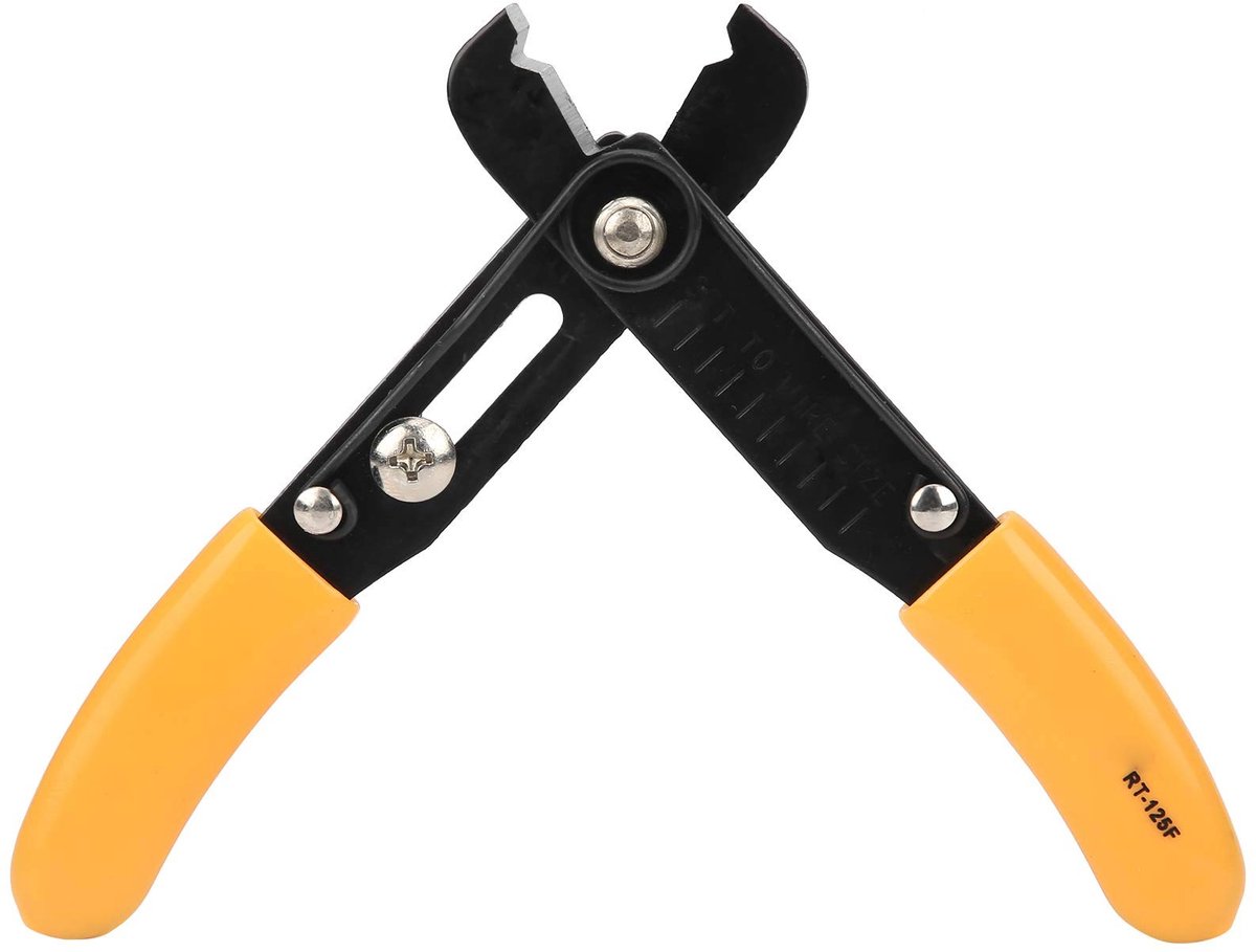 Dailygoods - Dailygoody - Verstelbare Draadstripper - Precisie en Duurzaamheid - Geschikt voor Draad- en Kabelverwerking - Voor 0.5-4mm Draad - Hoogwaardige Kwalit