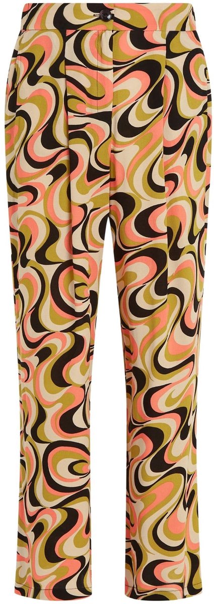 Dailygoods - Dailygoody - Adeline Pants - Damesbroek - Duurzaam - Manic - Viscose - Geschikt voor casual en formele gelegenheden - Damesbroek