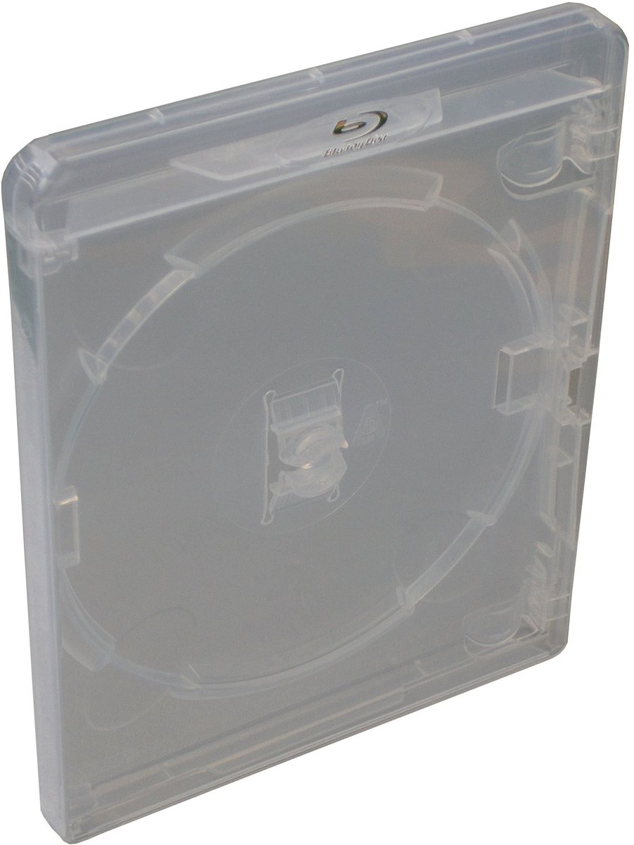 Dailygoods - Dailygoody - Blu Ray Hoezen - Transparant en Glashelder - Ideaal voor Spelers - Geschikt voor Playstation 3 - Set van 6 Hoezen
