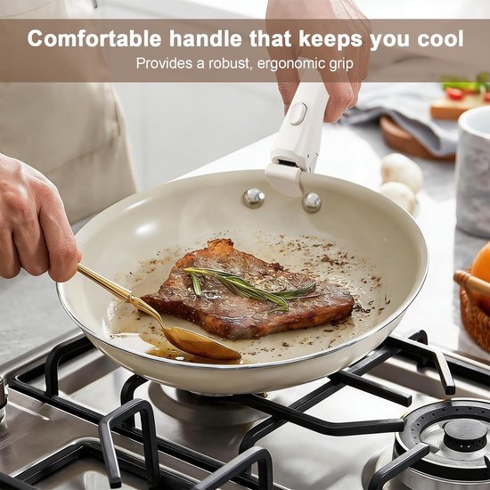 Dailygoods - Dailygoody - Afneembare Handgreep voor Pannen - Universele Vervangbare Kookgerei — afbeelding 2