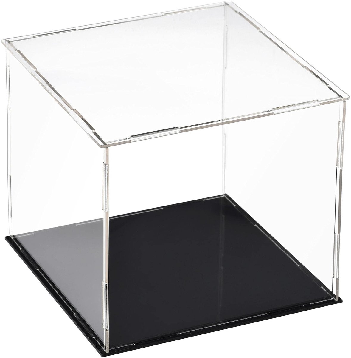 Dailygoods - Dailygoody - Acryl Transparante Vitrine - Beschermbox voor Figuren - 30 x 30 x 30cm - Stofbestendig - Presentatiekubus voor Verzamelobjecten - Geschik