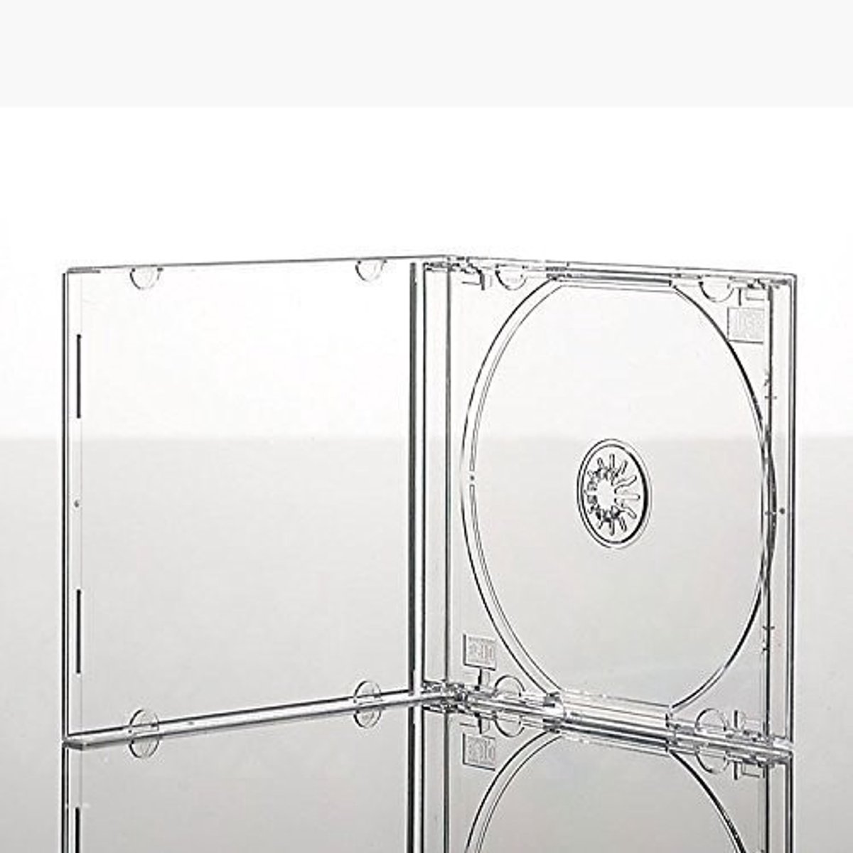 Dailygoody - CD Jewel Case - 5 stuks - 10.4mm rug - Heldere tray - Bescherming voor CD's - Ideaal voor opslag en organisatie - Transparant