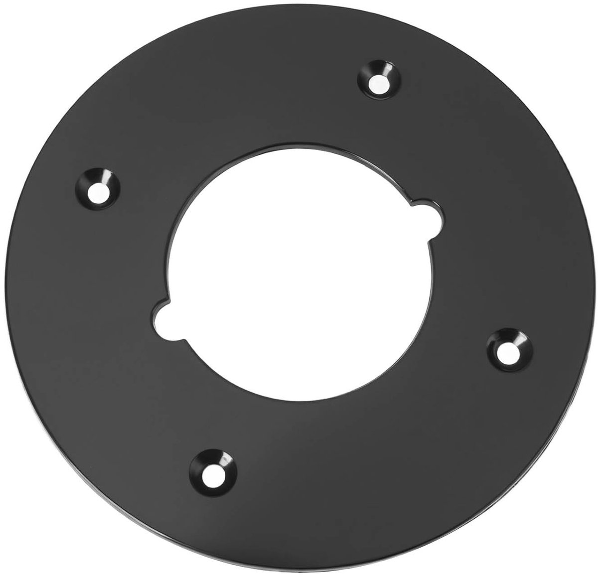 Dailygoody - Elektrische Router Basisplaat - Ronde Basisplaat - Hoogwaardige kunststof - Compatibel met Makita - Ideaal voor precisiewerk - Afmet
