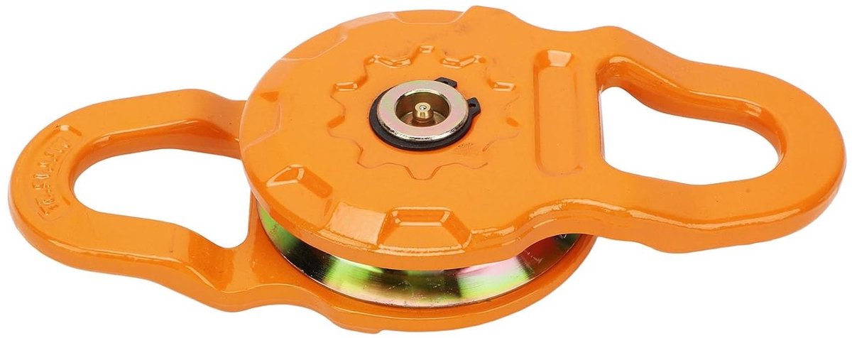 Zware Winch Snatch Block met 50000 Lbs Breeksterkte, Robuuste Metaalconstructie, Geschikt voor Trucks en Offroad Voertuigen, Inclusief Smeermogelijkheden en Stevige Lagers
