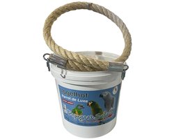 papegaai select 5 kg zonder pellets en sisal touw 1 meter 25 mm dikte
