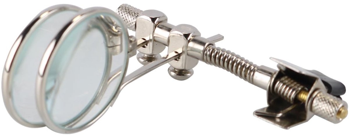 Dailygoods - Clip-on Vergrootglas voor Brillenmonturen met 5x en 10x Vergroting