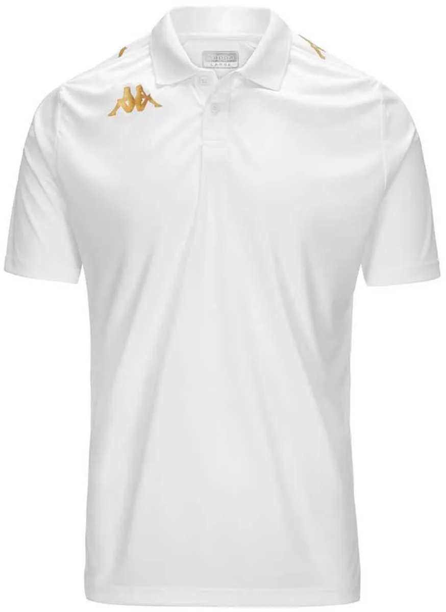 Kappa Ghiolo Korte Mouw Poloshirt 2XL Man Wit
