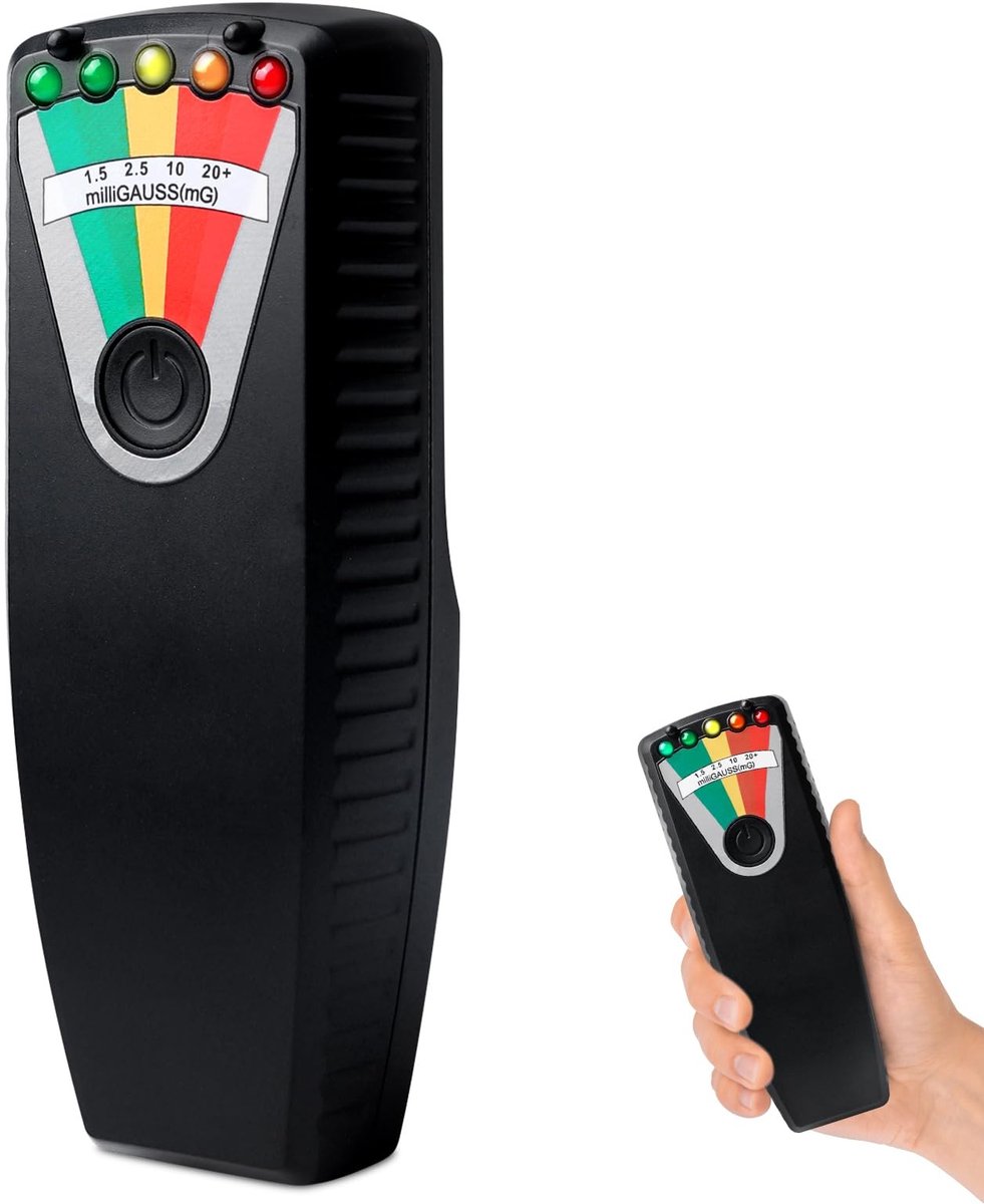 Dailygoods - Handheld EMF-magneetveldmonitor, Draagbare Stralingsdetector