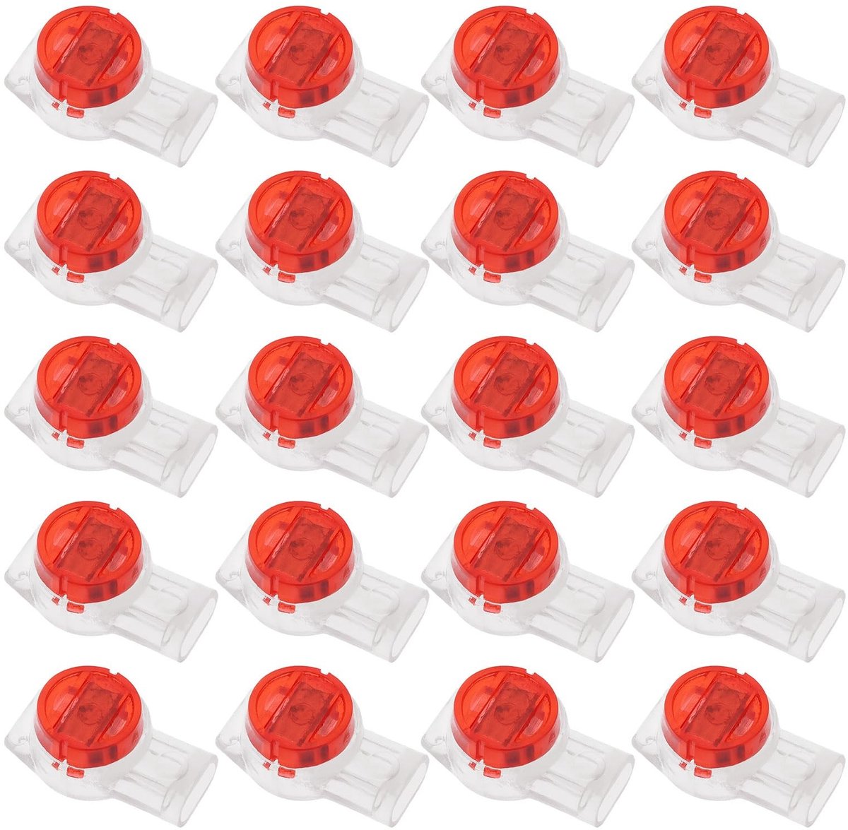 Dailygoods - 100 stuks UR2 Kabelconnectoren voor Tuingereedschap